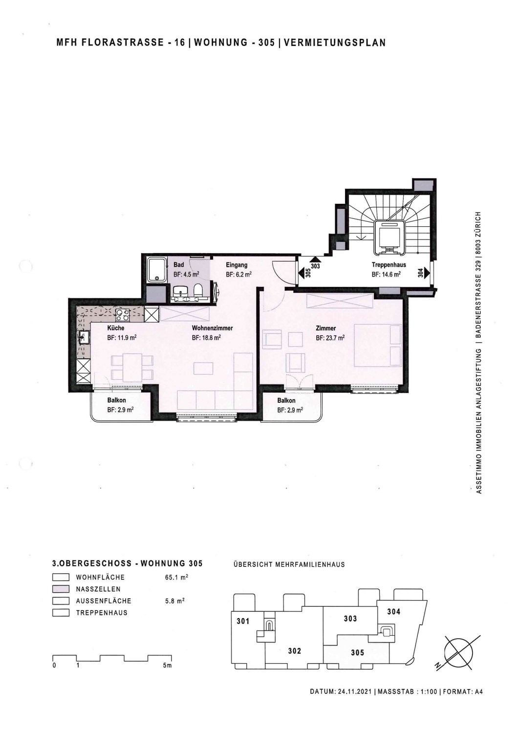 2 ½ rooms apartment, photo 10 sur 10