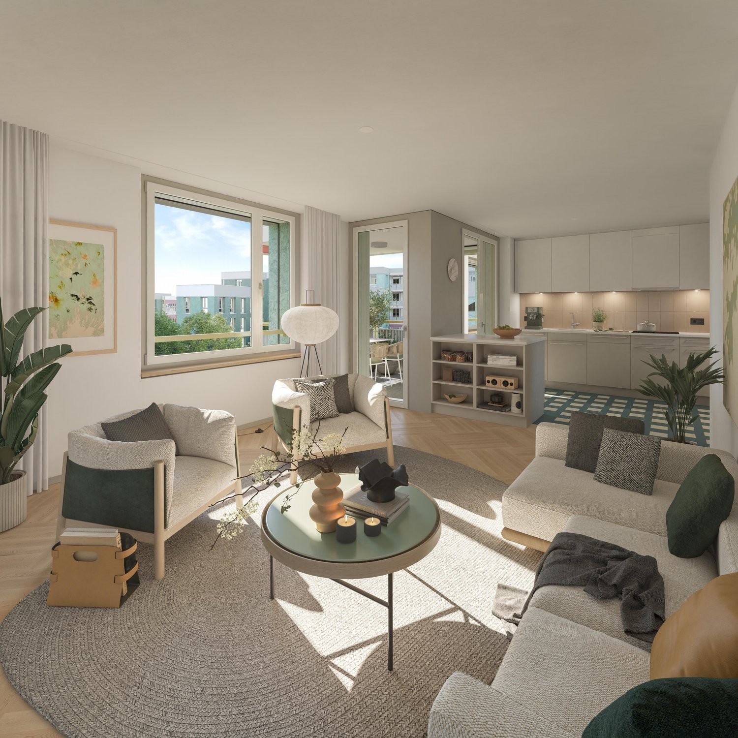 Appartement de 3 ½ pièces, photo 1 sur 5