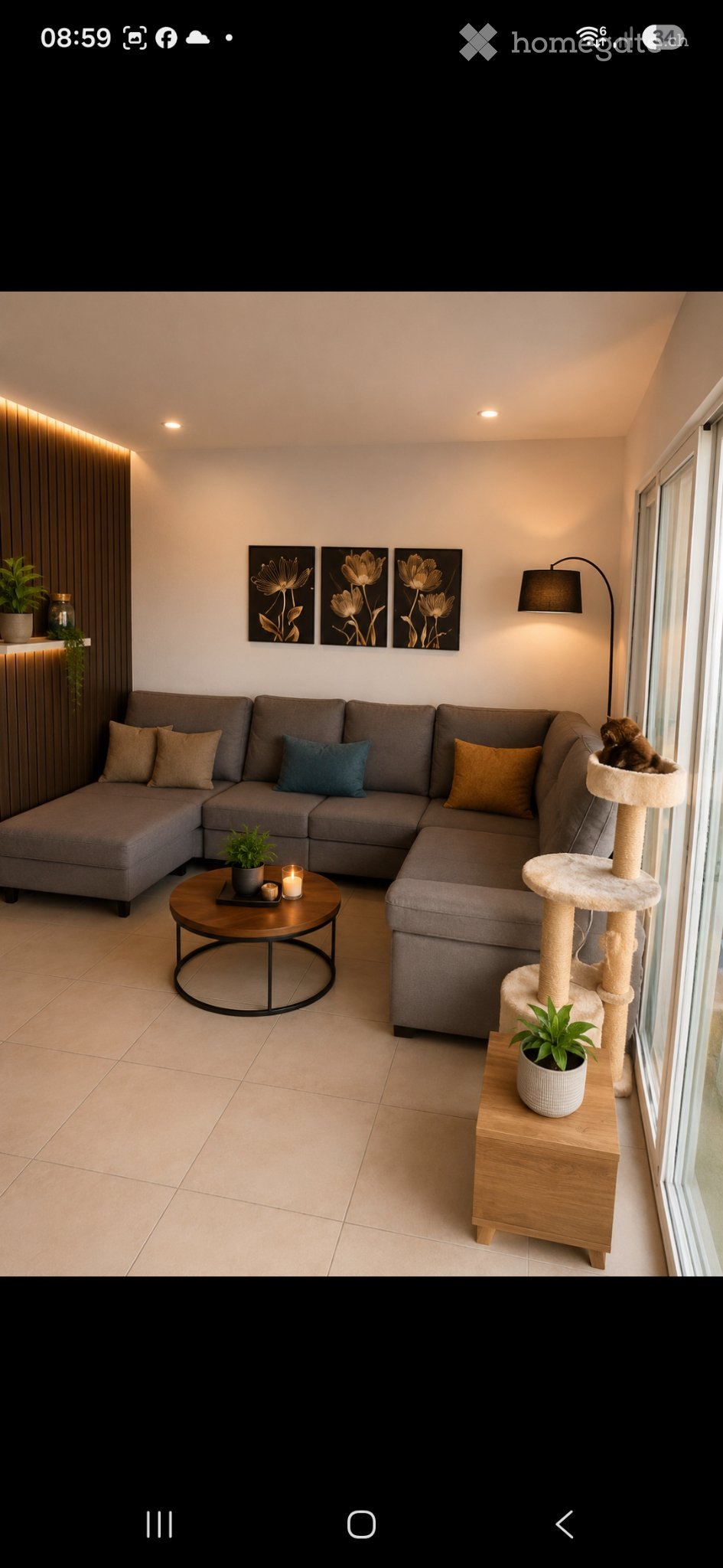 3 rooms apartment, photo 2 sur 5