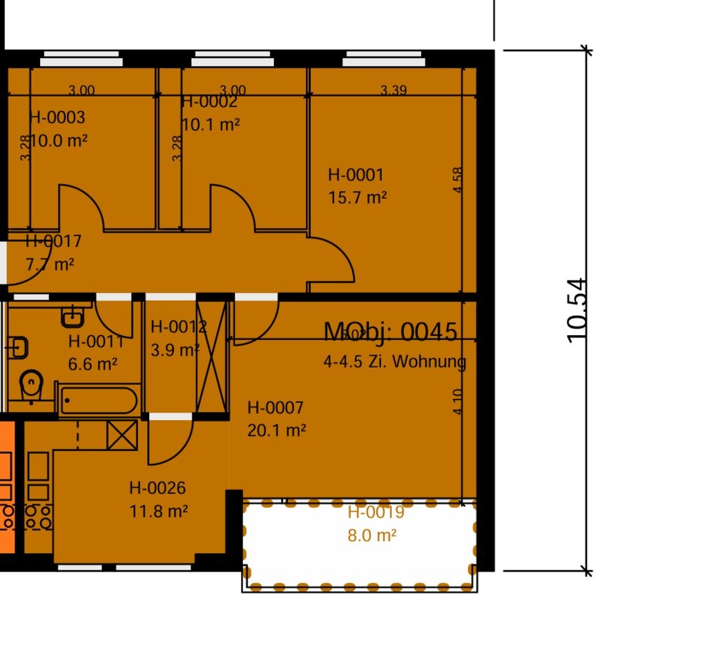 Appartement de 4 ½ pièces