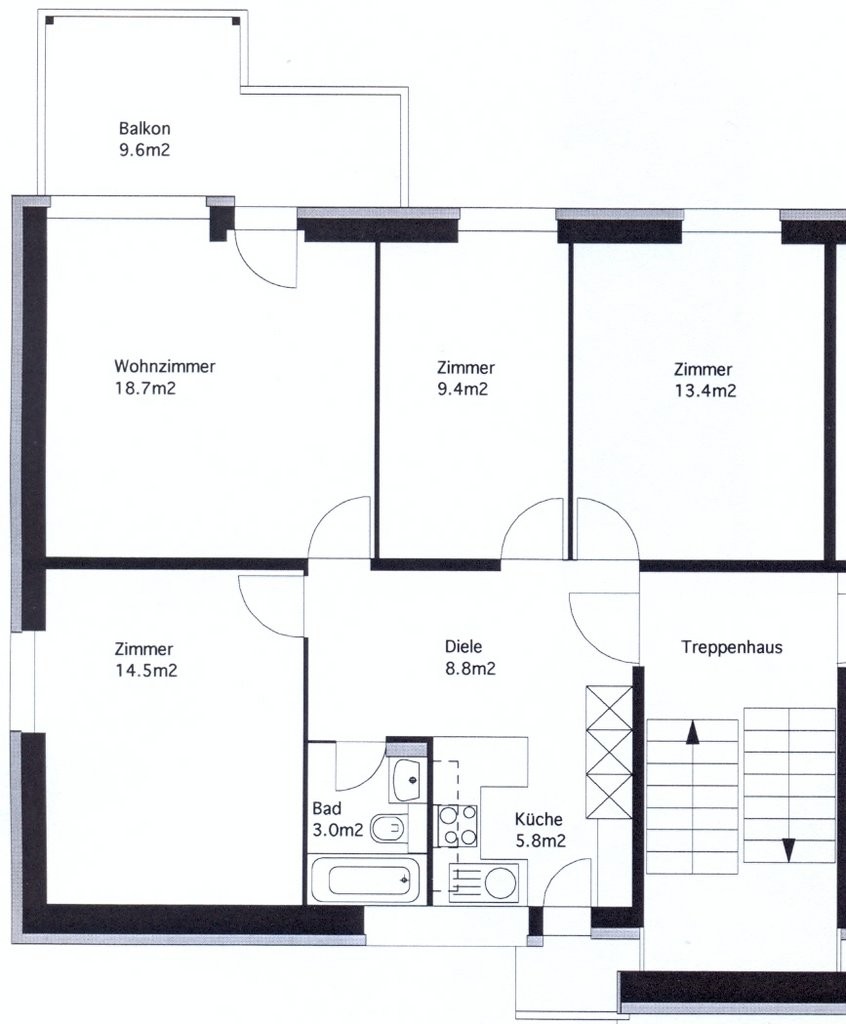 Appartement de 4 ½ pièces