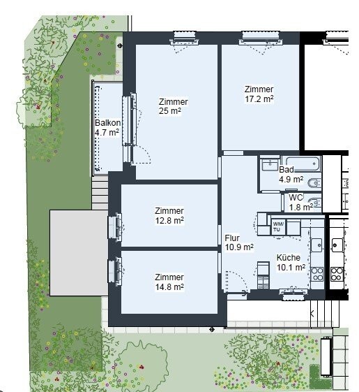 Appartement de 4 pièces, photo 7 sur 7