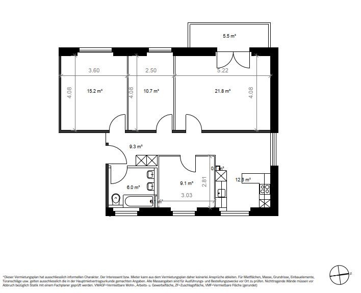 Appartement de 4 ½ pièces, photo 9 sur 9