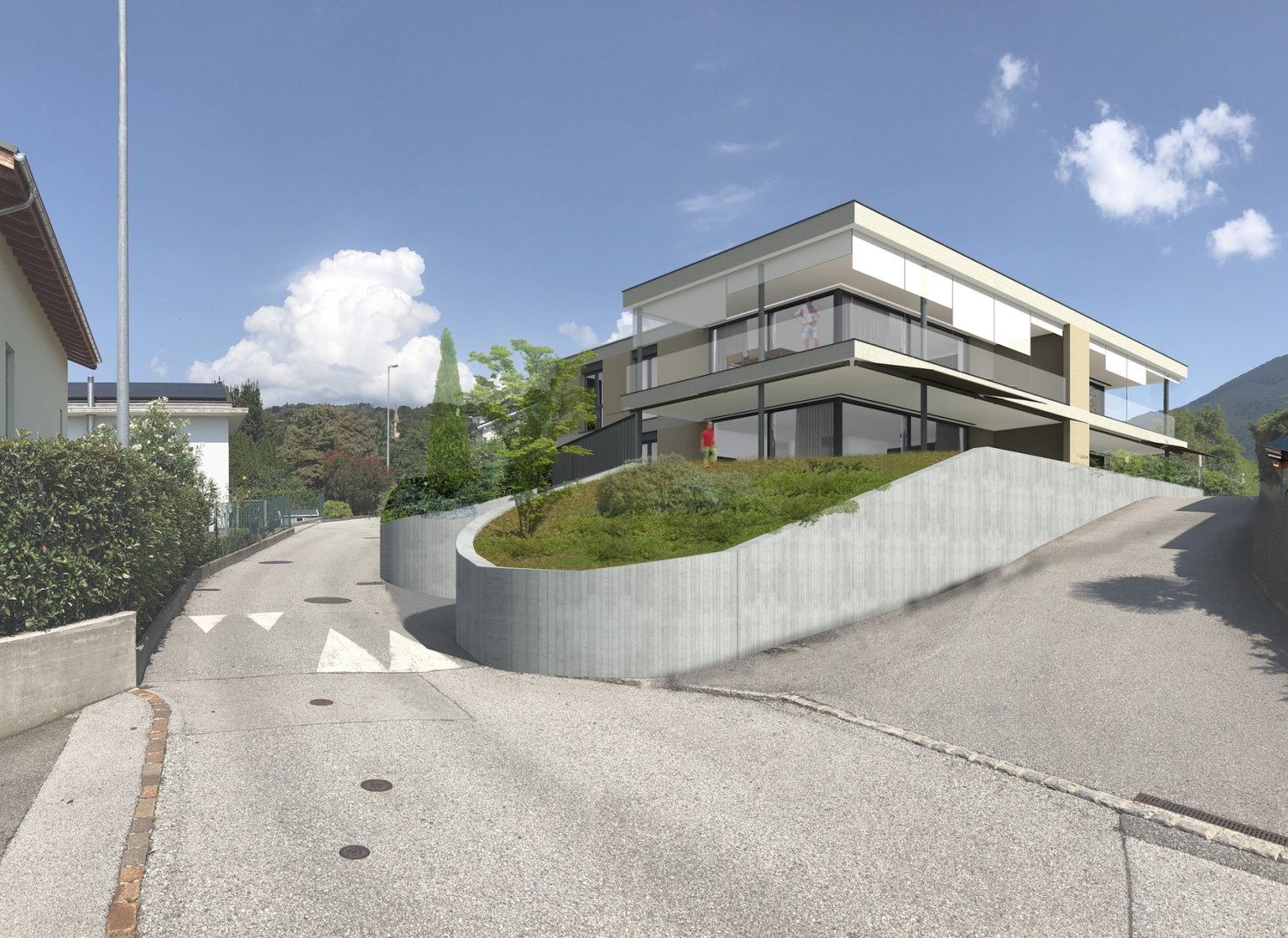 3 ½ pièces appartement avec terrasse