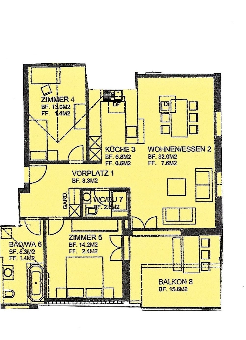 Appartement de 3 ½ pièces, photo 3 sur 7