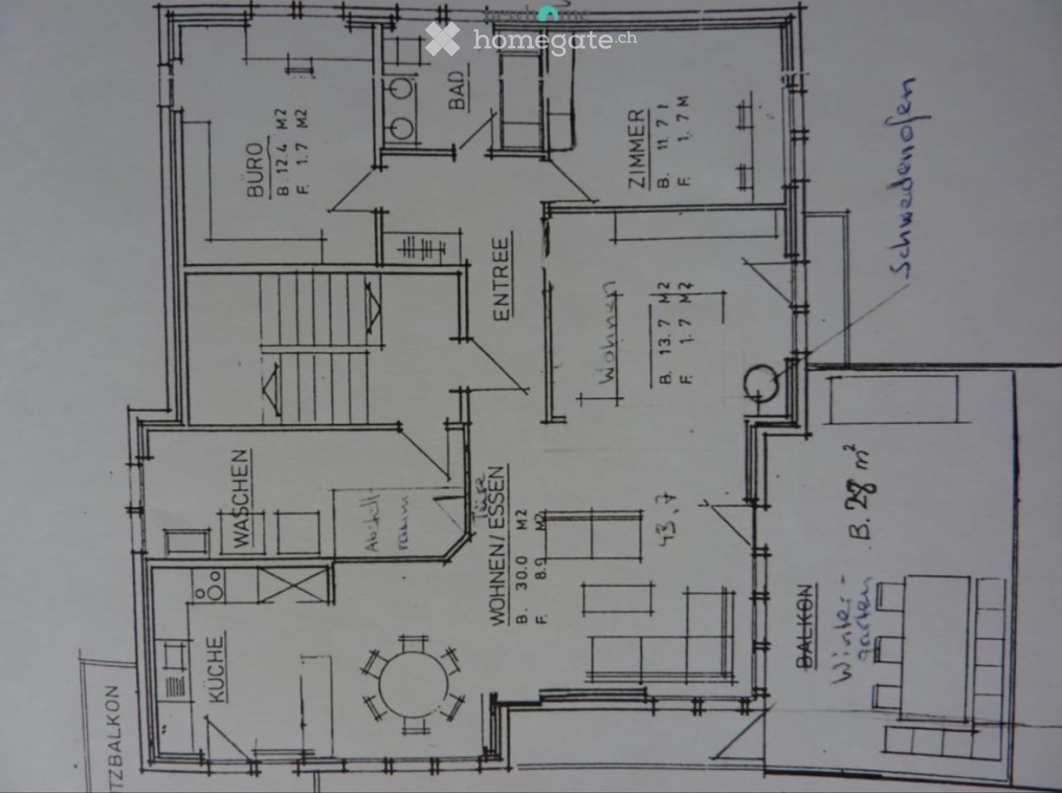 Appartement de 4 pièces