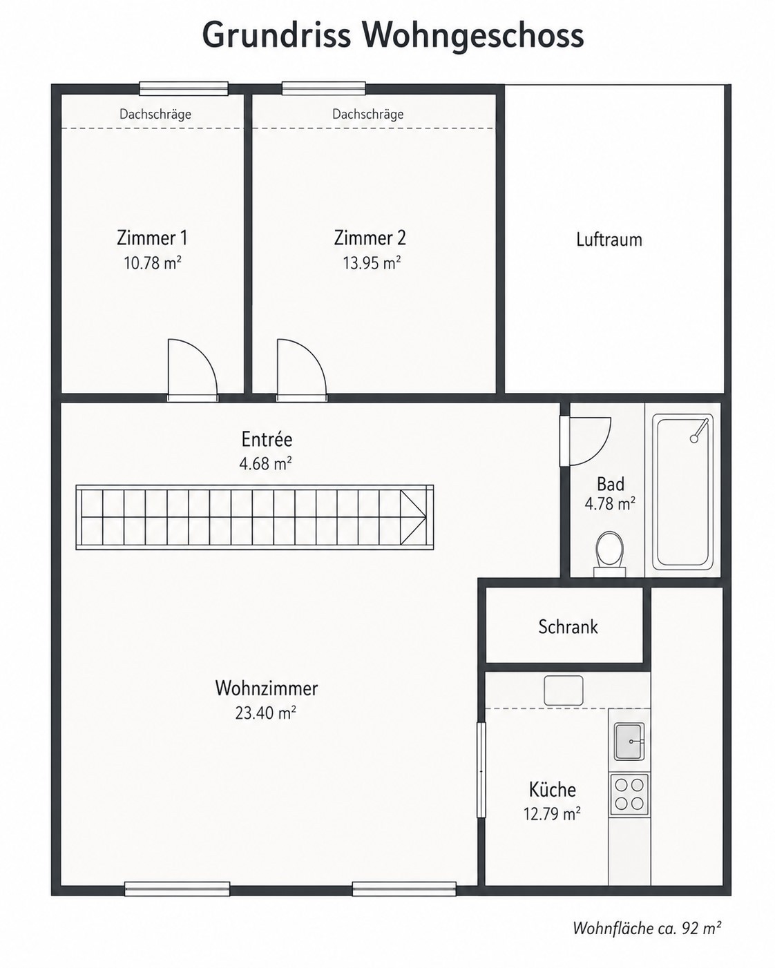 Appartement de 4 pièces