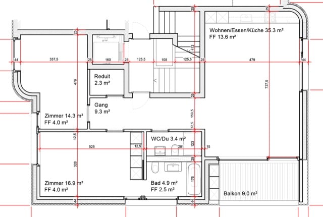 Appartement de 3 ½ pièces, photo 9 sur 9