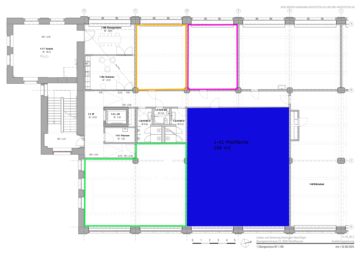 Bureau de 166m², photo 2 sur 6