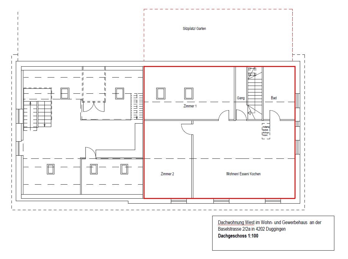 Appartement de 3 ½ pièces