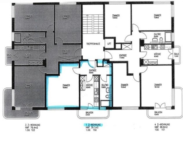Appartement de 2 ½ pièces, photo 5 sur 5