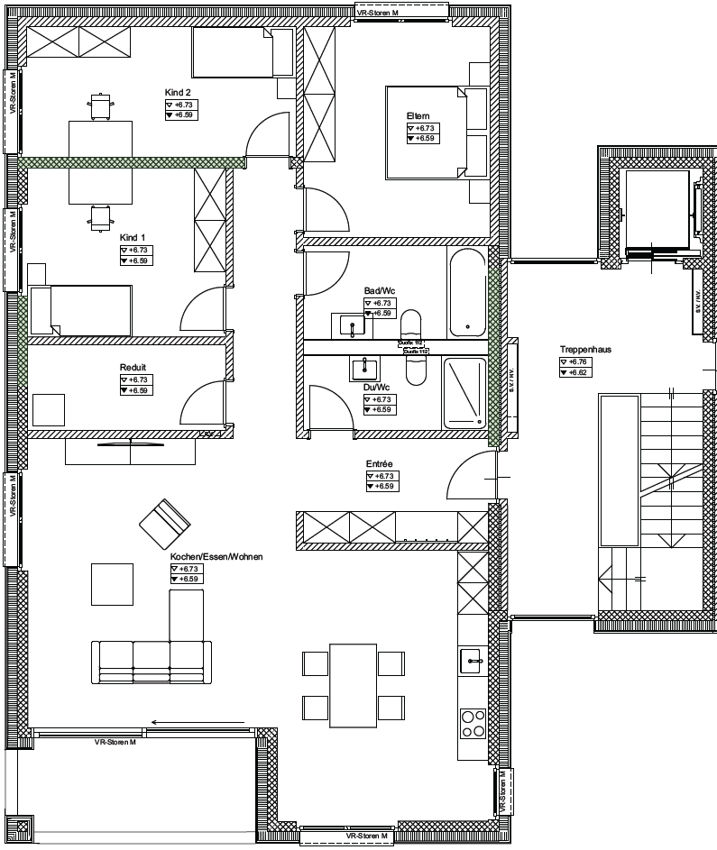 4 ½ rooms apartment