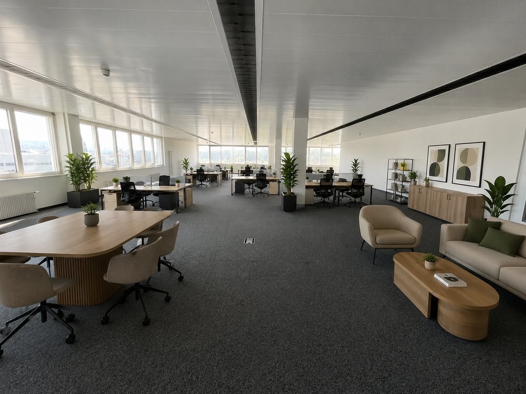 266m² office