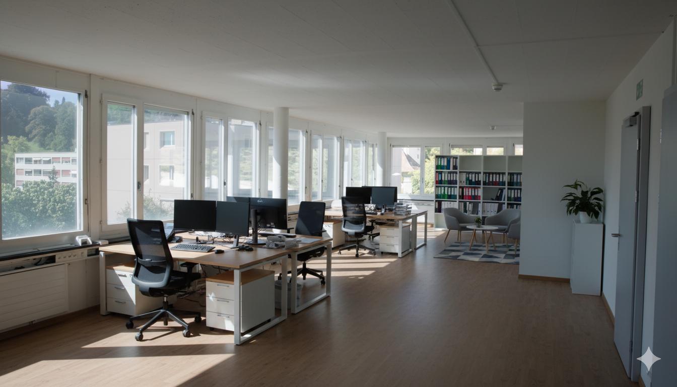 150m² office