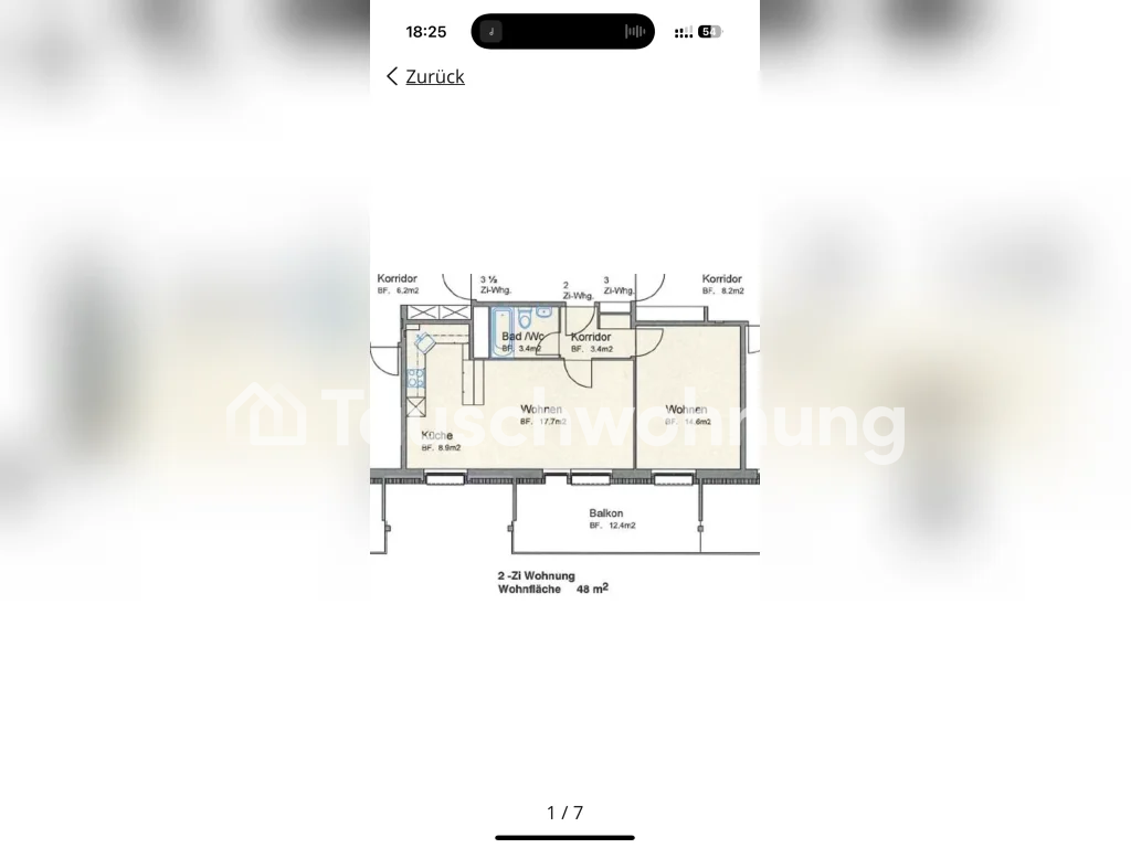 Appartement de 2 pièces
