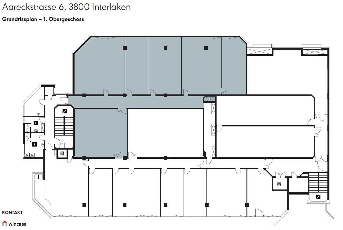 253m² bureau
