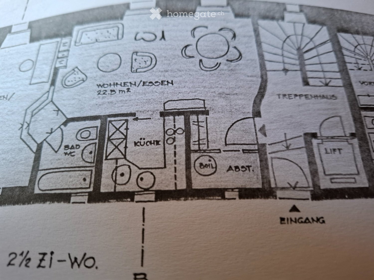 Appartement de 2 pièces, photo 1 sur 3