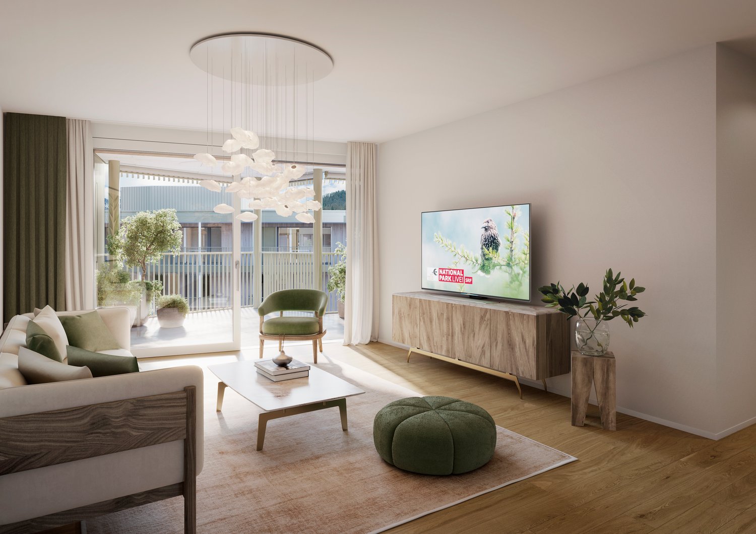 Appartement meublé de 4 ½ pièces