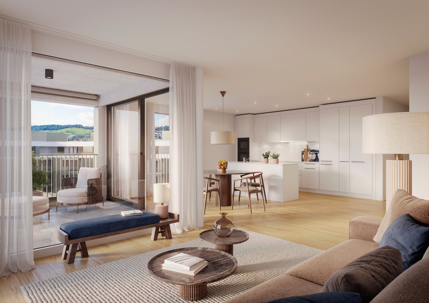 Appartement meublé de 4 ½ pièces