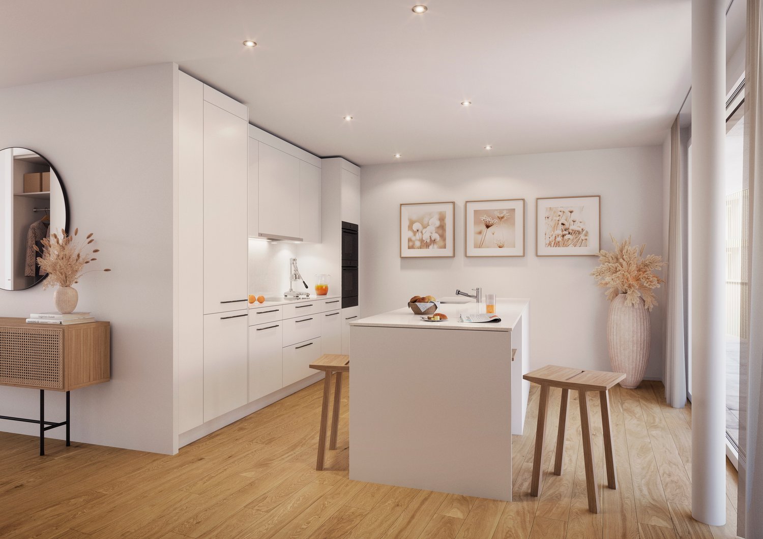 Appartement meublé de 4 ½ pièces