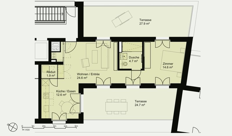 Appartement meublé de 1 ½ pièces, photo 10 sur 10