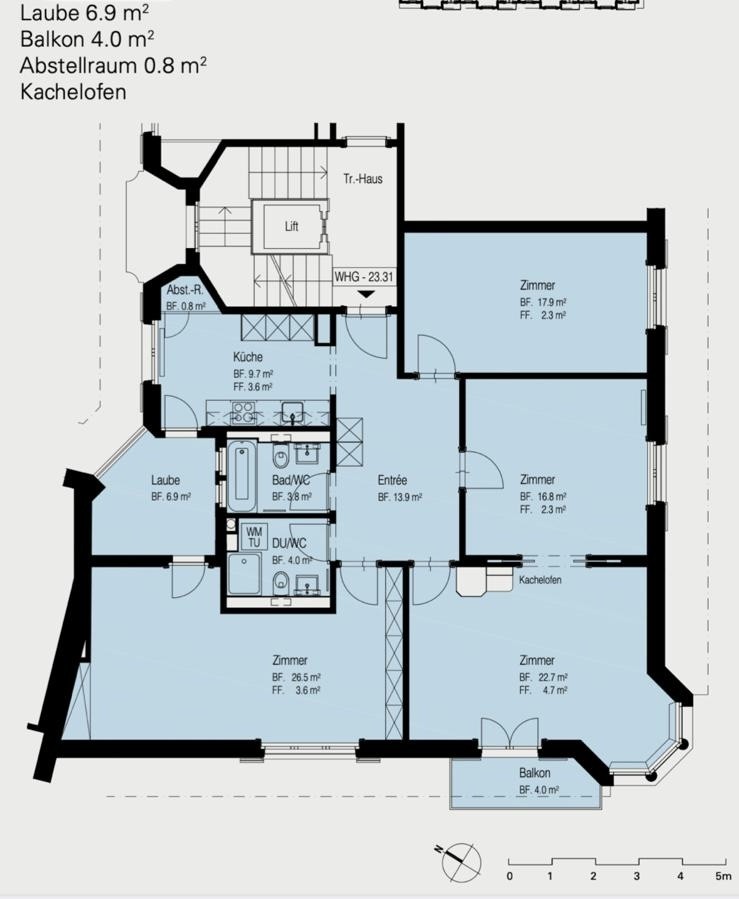 Appartement de 4 ½ pièces