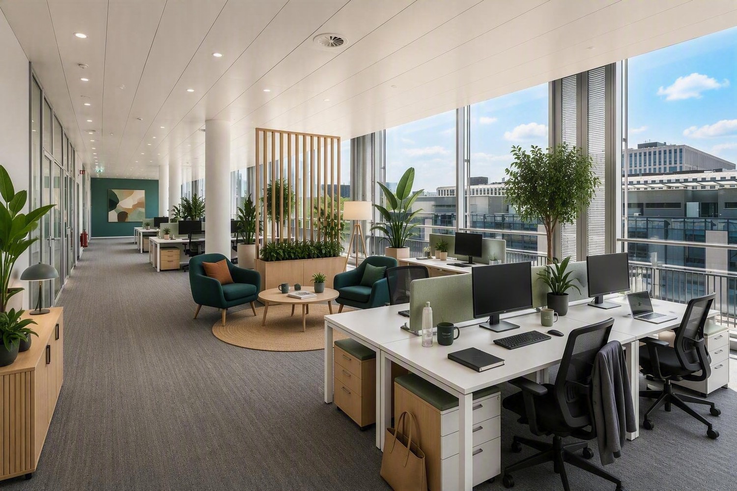 596-596m² office