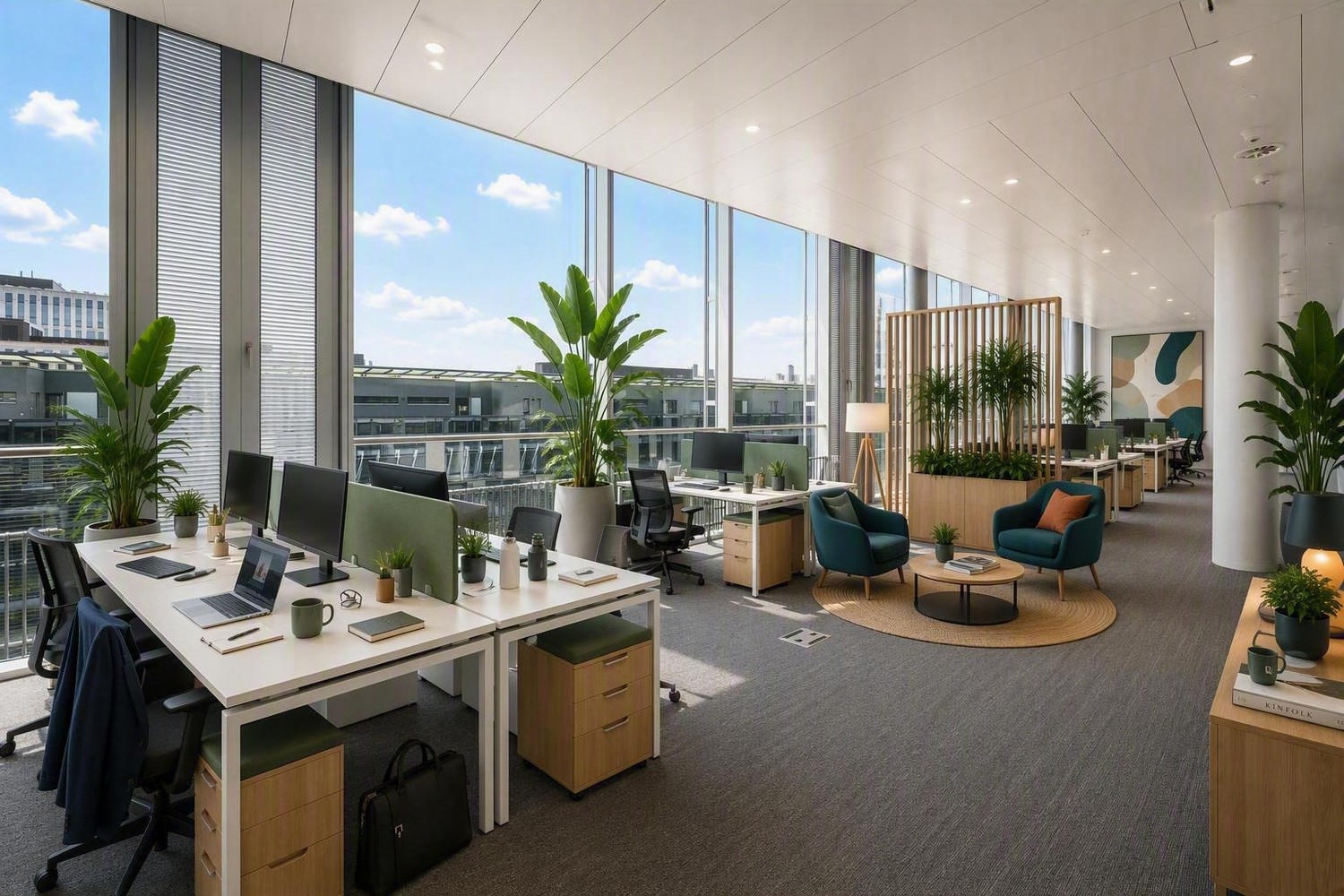 596-596m² office