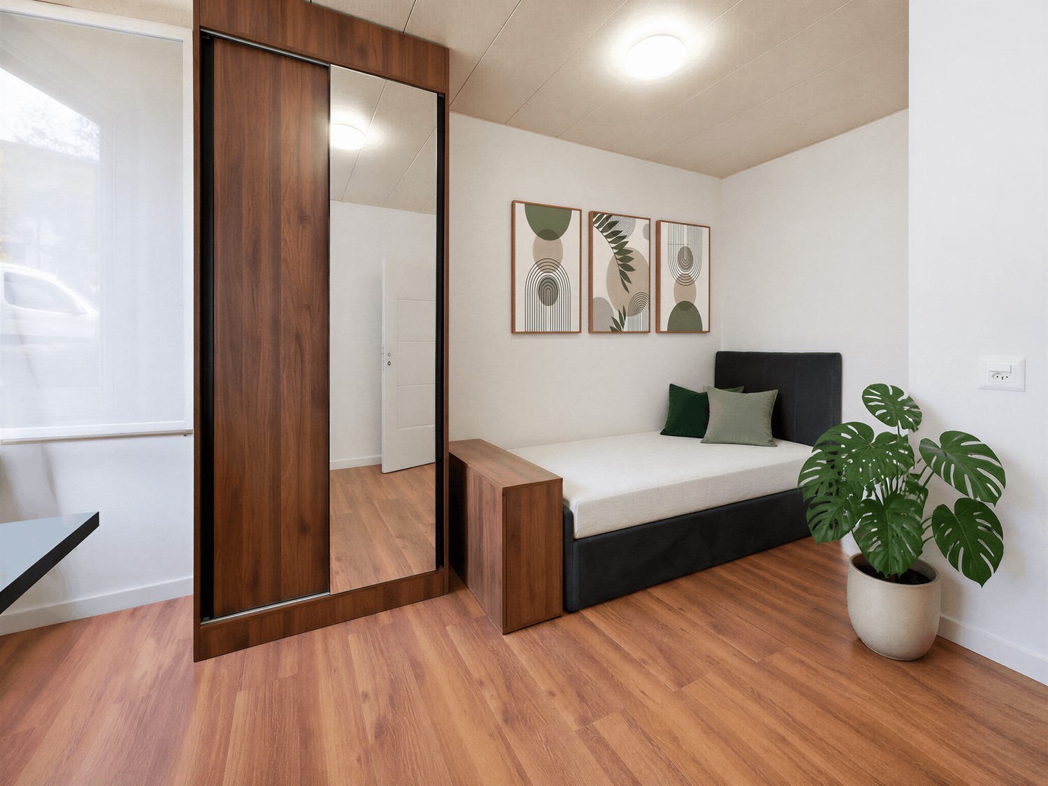 Chambre individuelle de 2 pièces, photo 5 sur 9