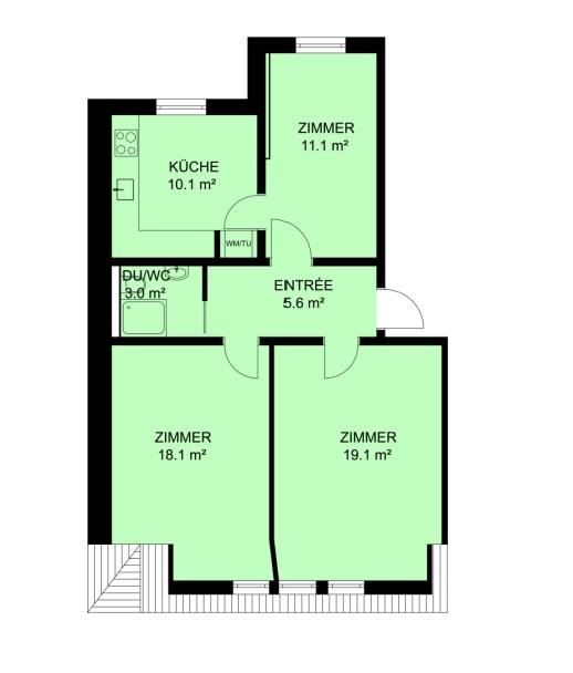 Appartement de 3 ½ pièces, photo 9 sur 9