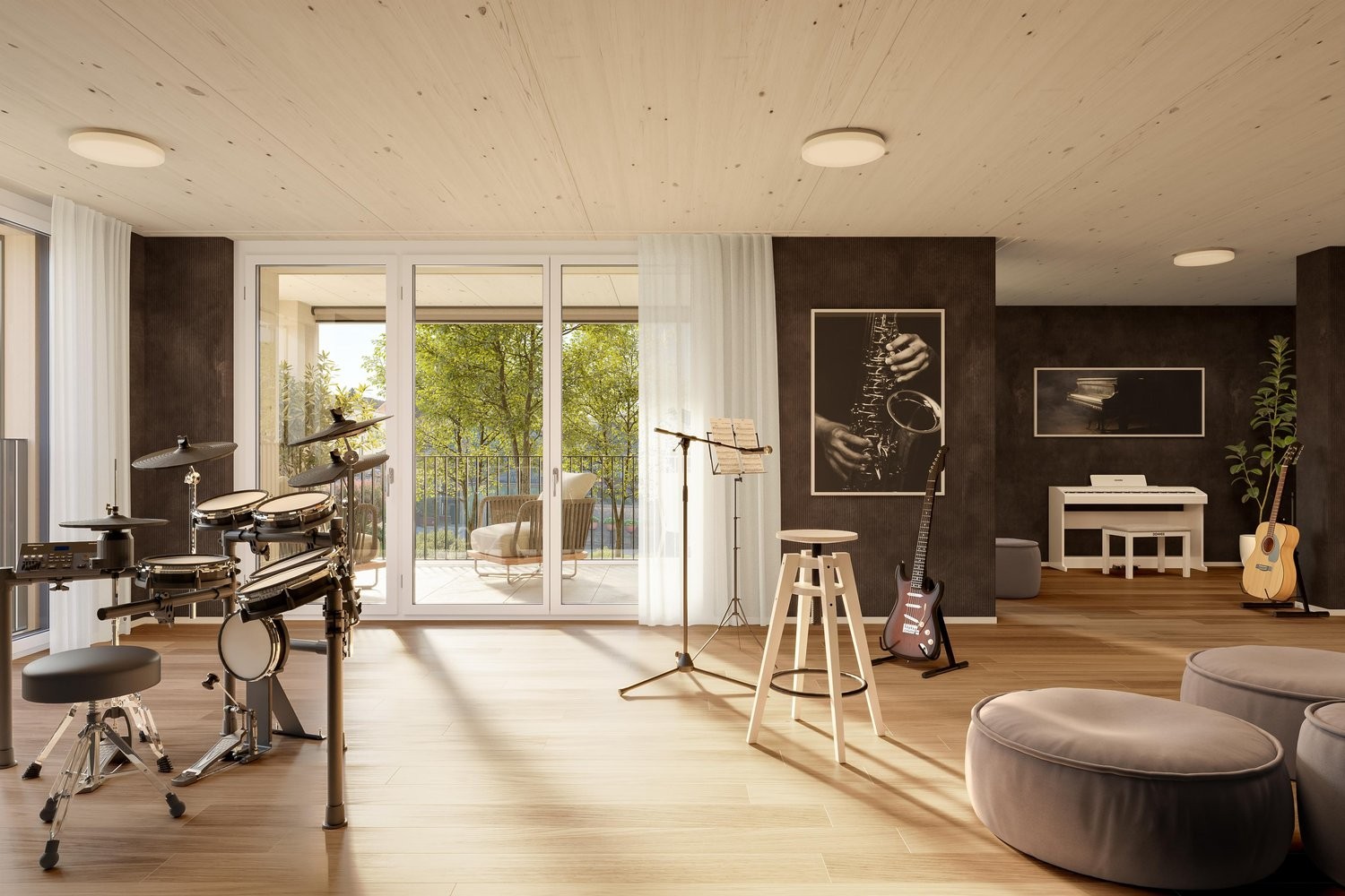 1 ½ pièces studio