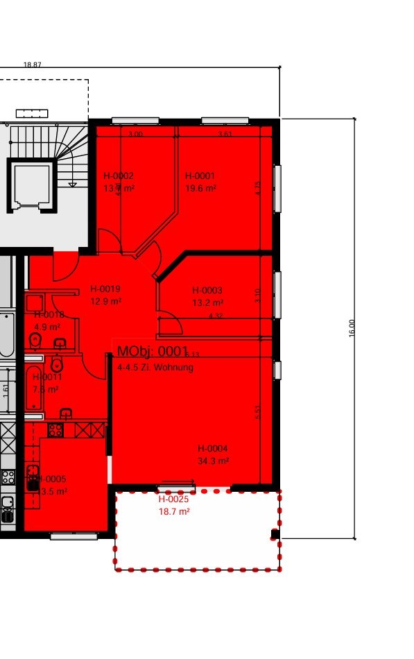 Appartement de 4 ½ pièces, photo 9 sur 9