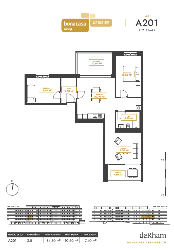 3 ½ rooms apartment, photo 10 sur 10