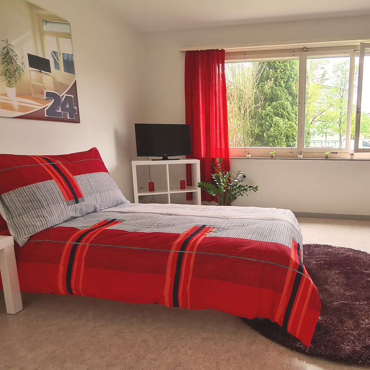 Chambre dans un appartement partagé