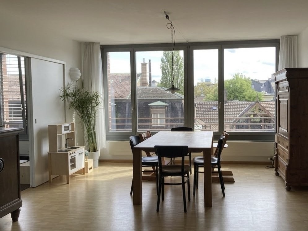3 ½ rooms furnished flat