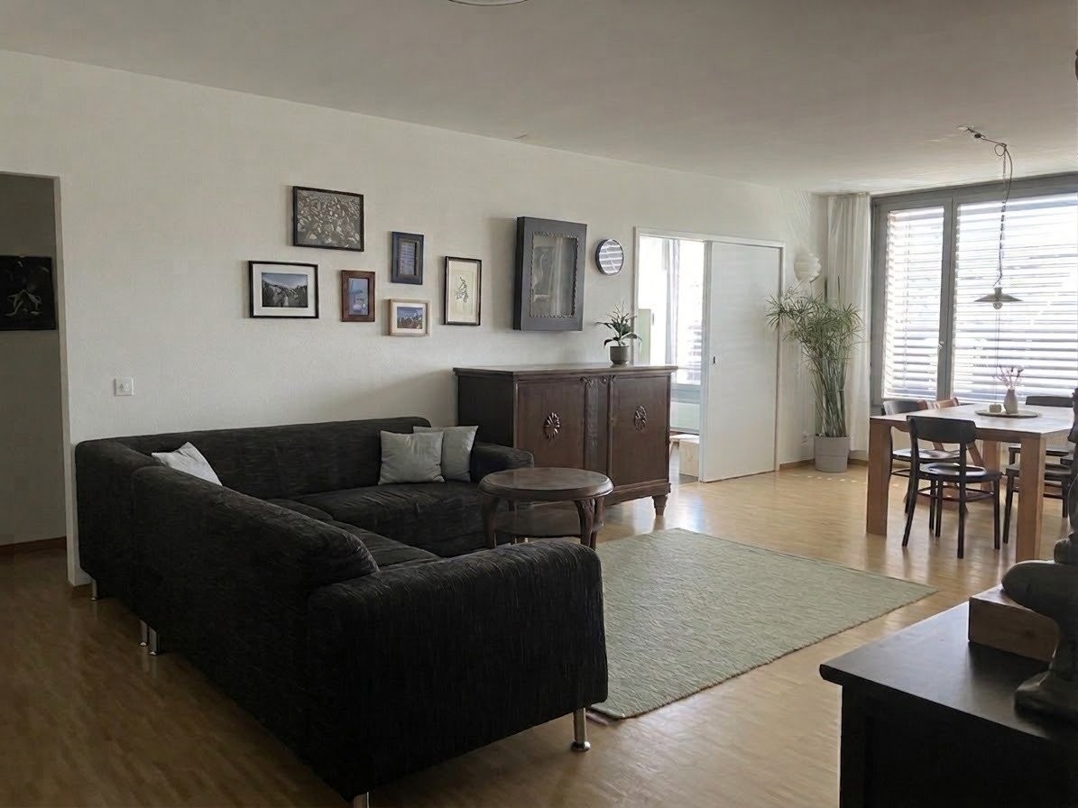 3 ½ rooms furnished flat