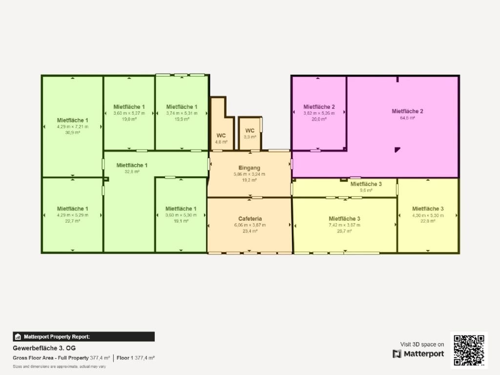 85m² bureau, photo 2 sur 6