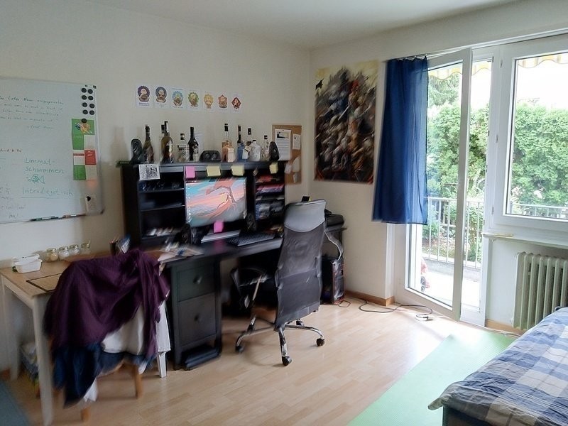 1 room furnished flat