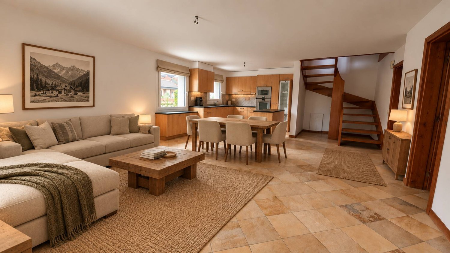 5 rooms apartment, photo 1 sur 5