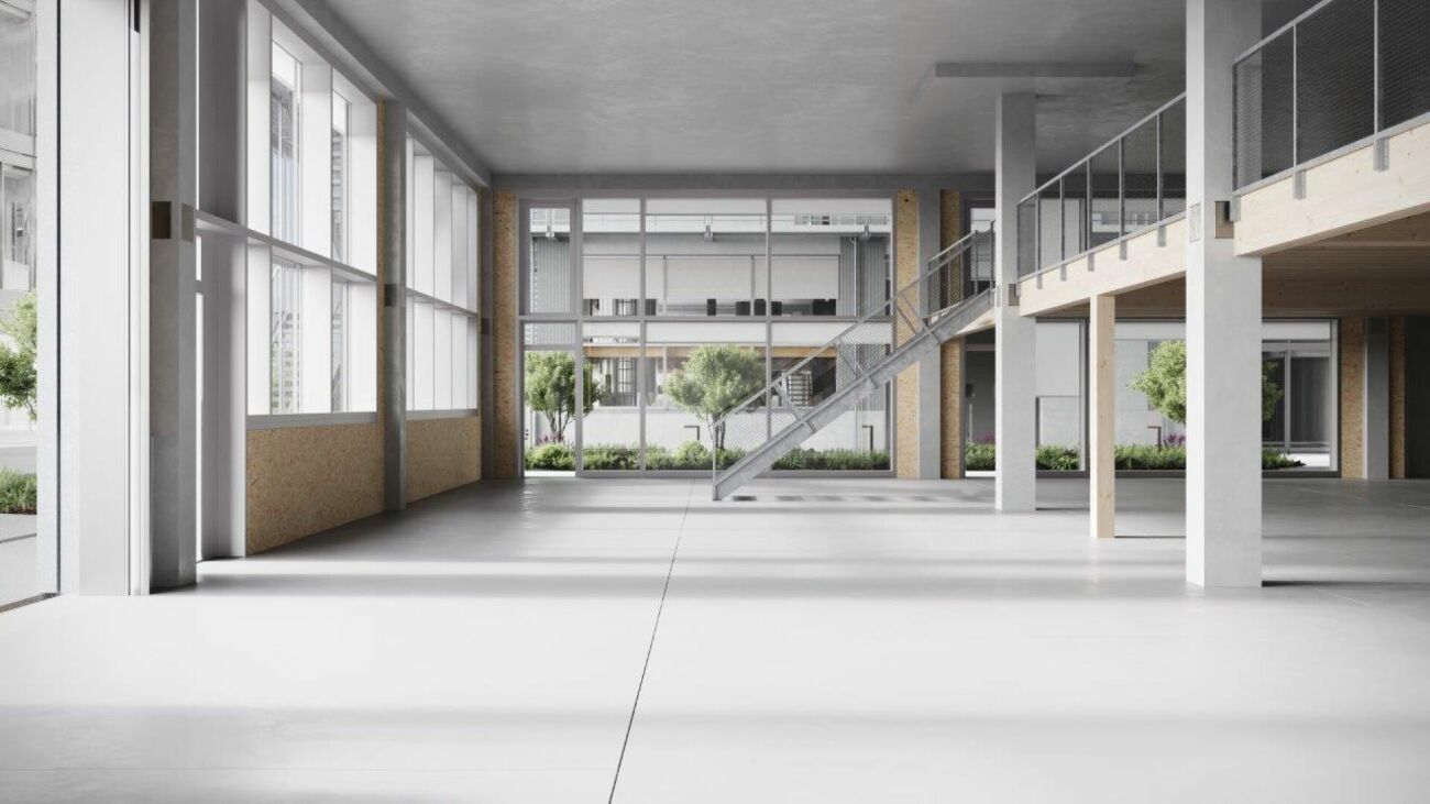 1500m² bureau