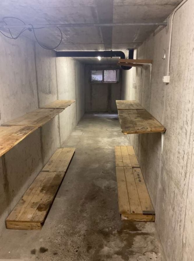 14m² storage room