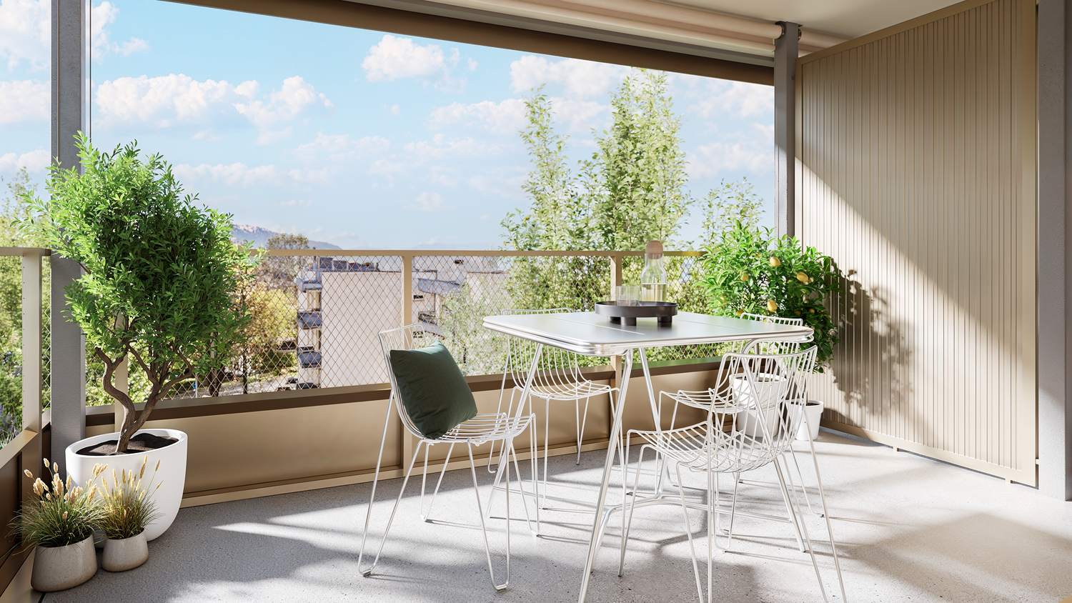 3 ½ pièces appartement
