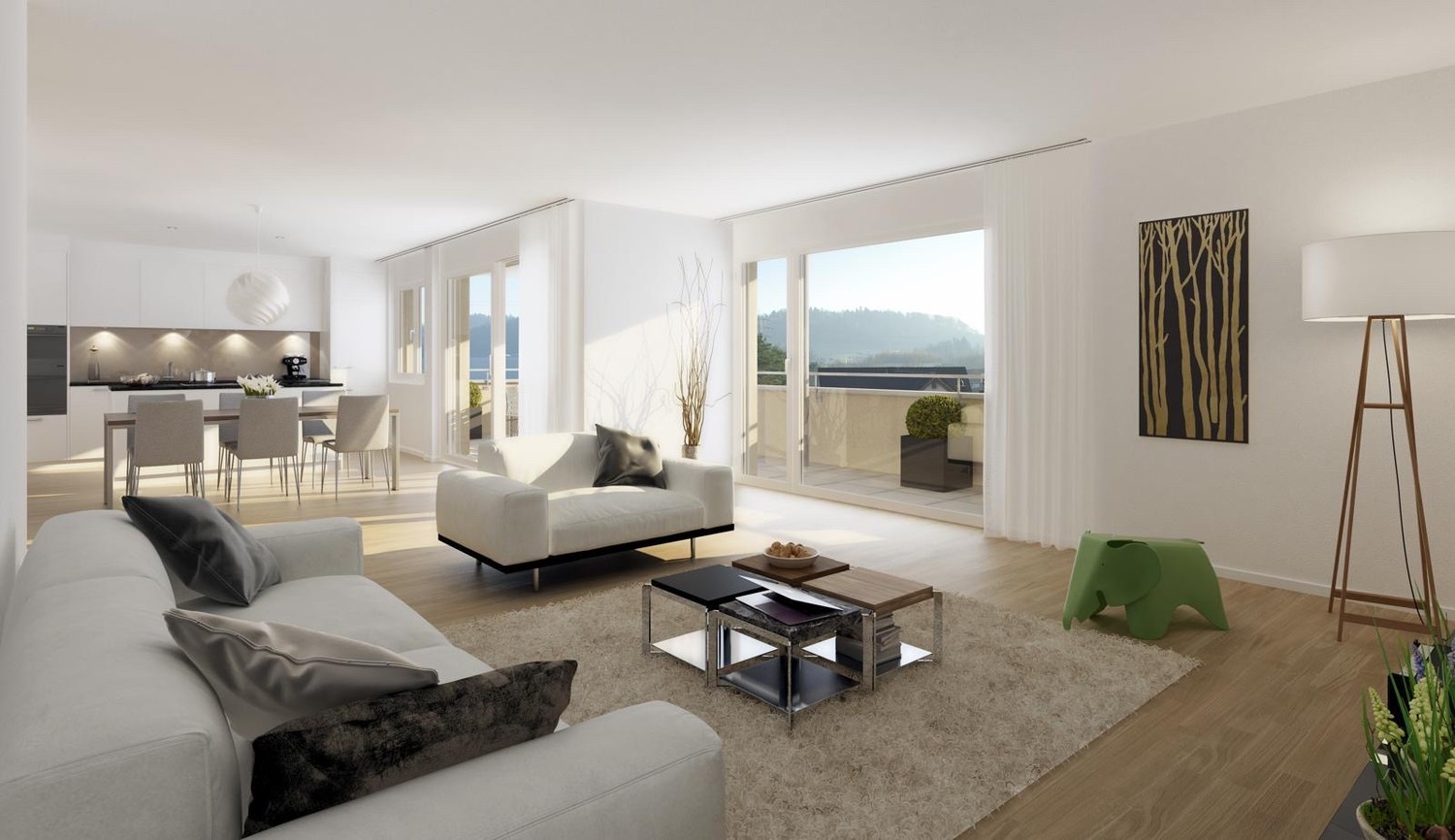 4 ½ pièces appartement, photo 1 sur 5