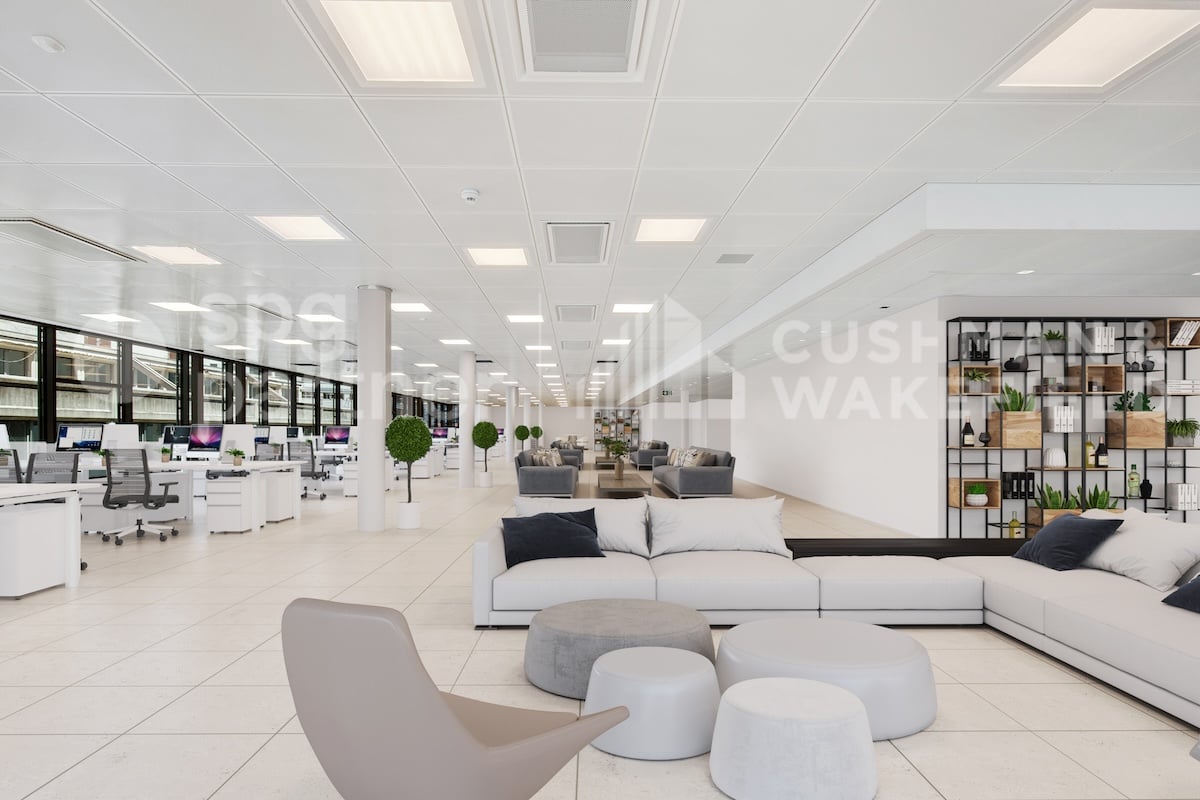 1240m² office