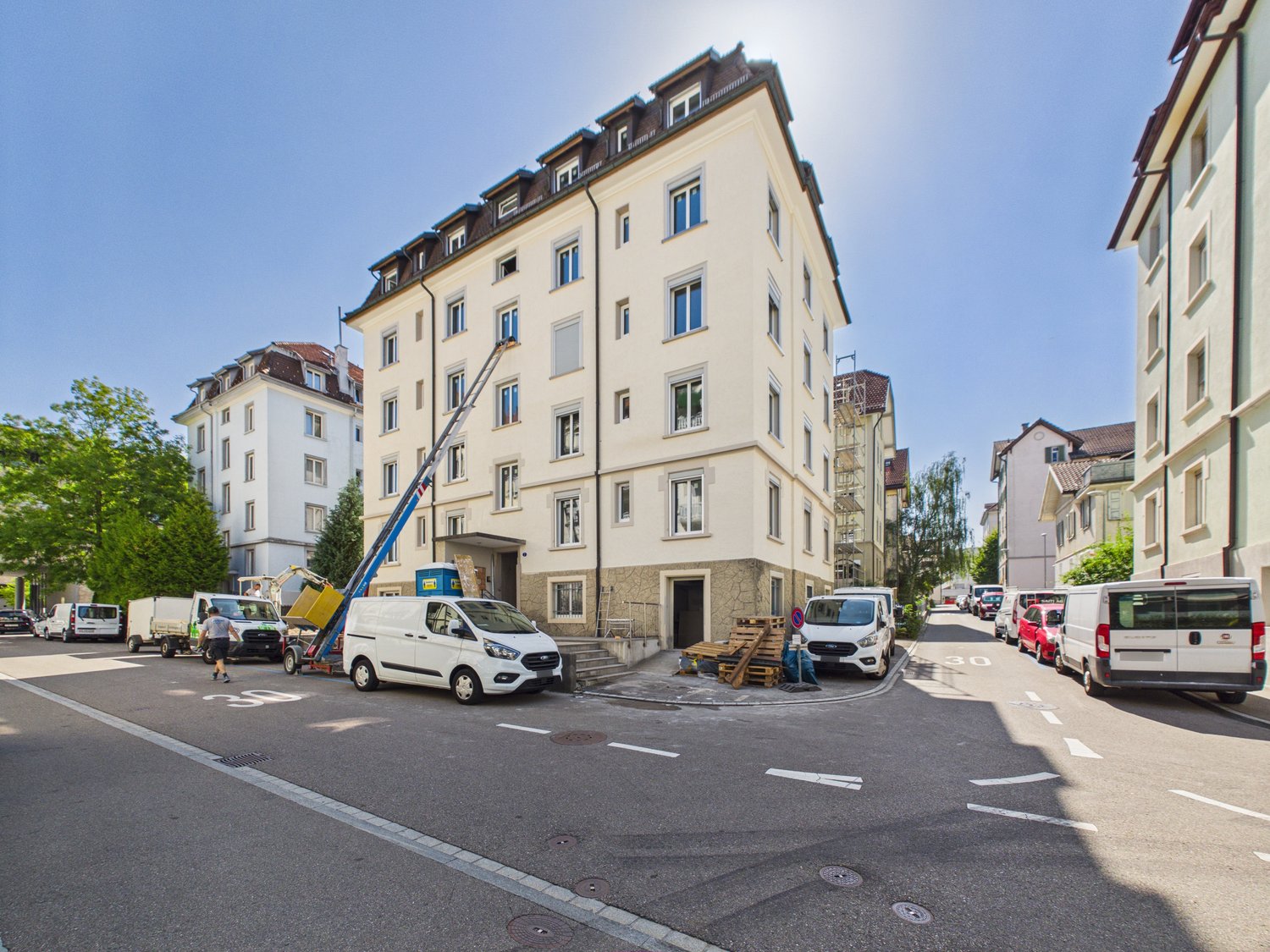Appartement mansardé de 1 ½ pièce