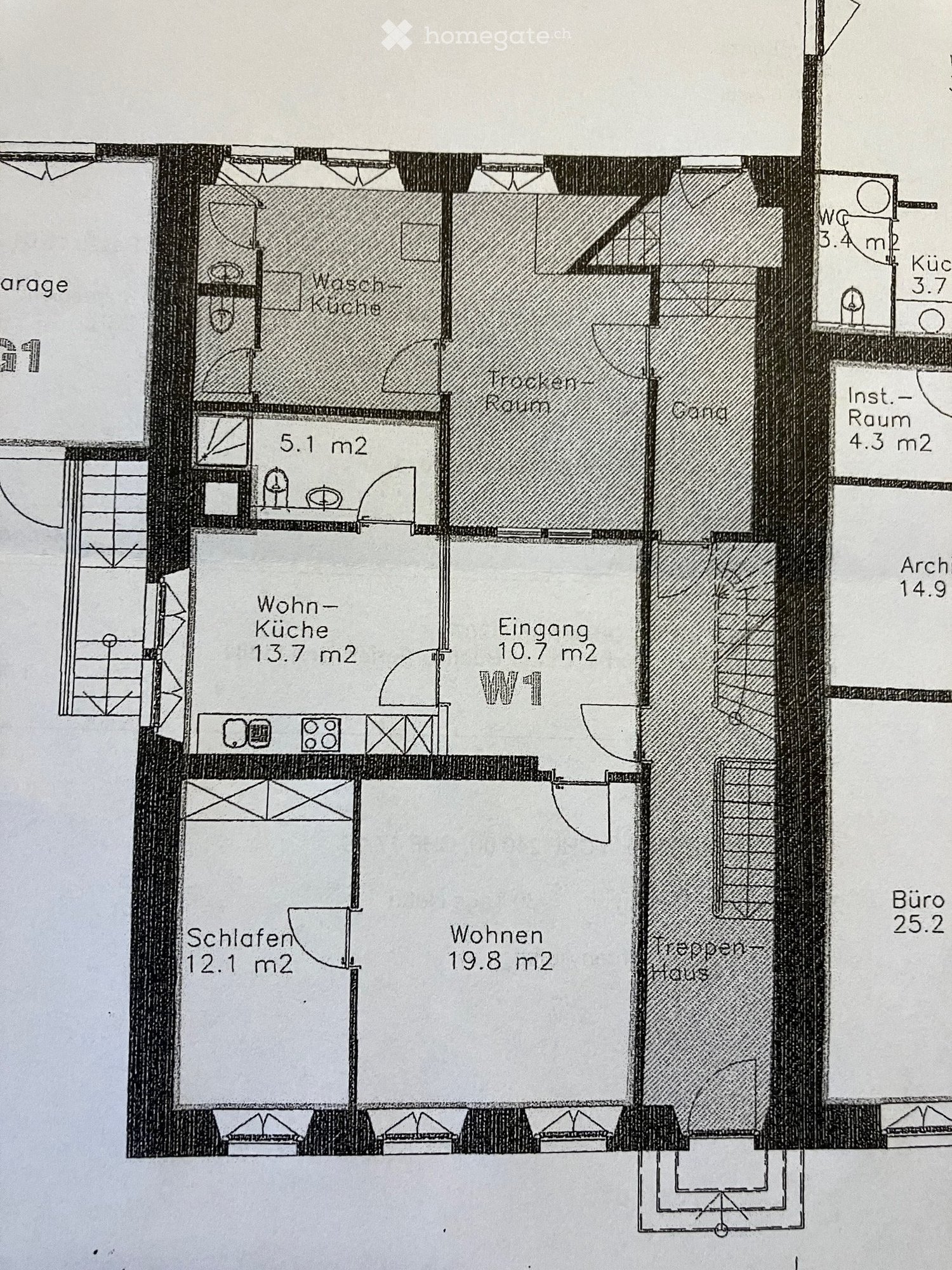 Appartement de 2 ½ pièces