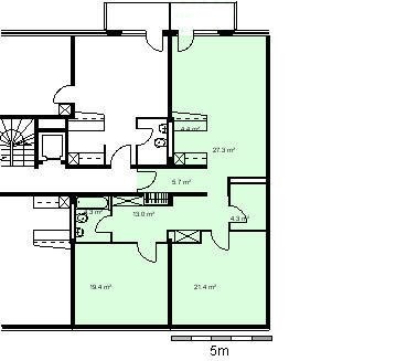 Appartement de 3 pièces