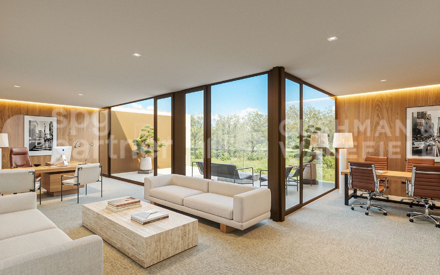 260m² office