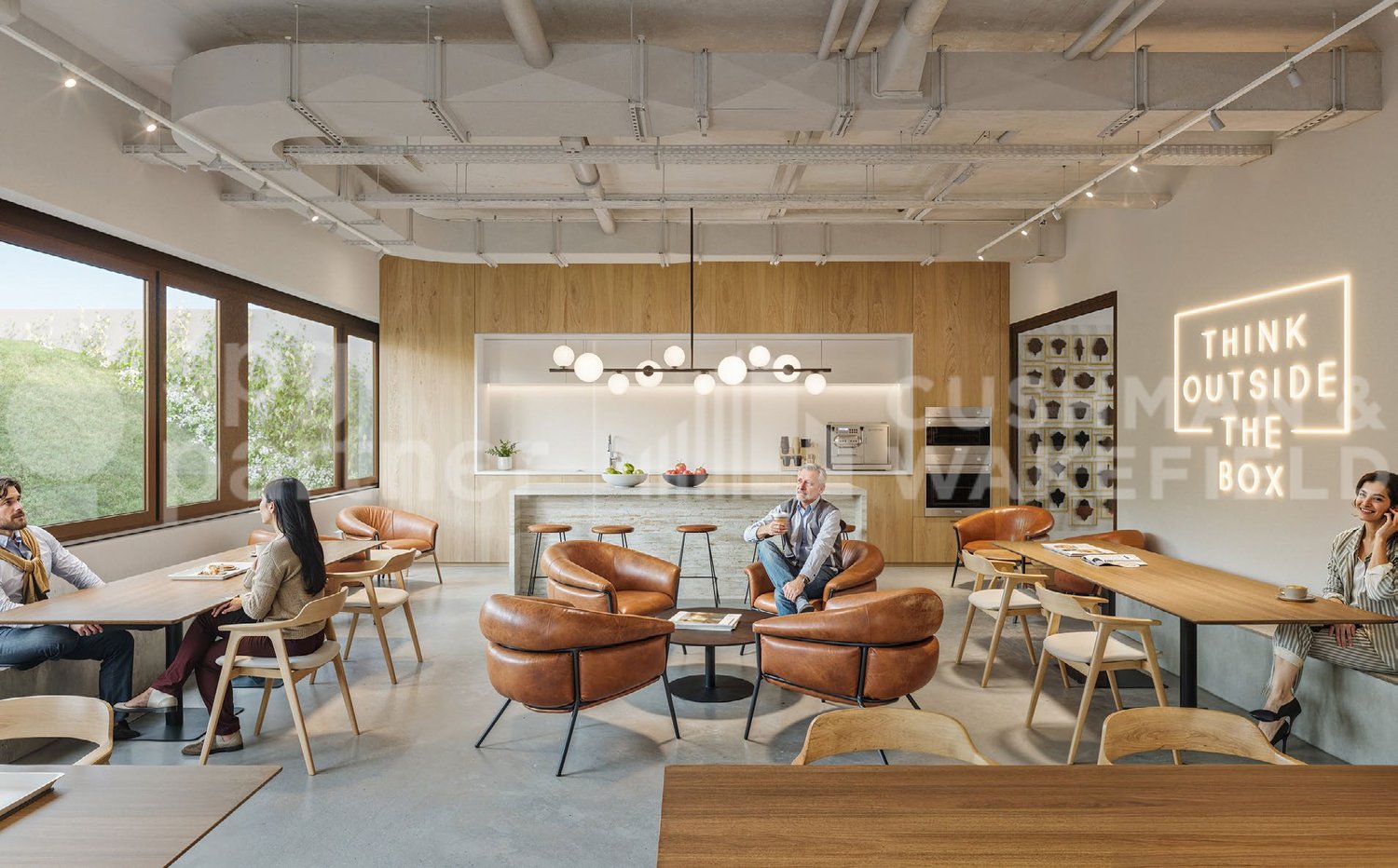 260m² office