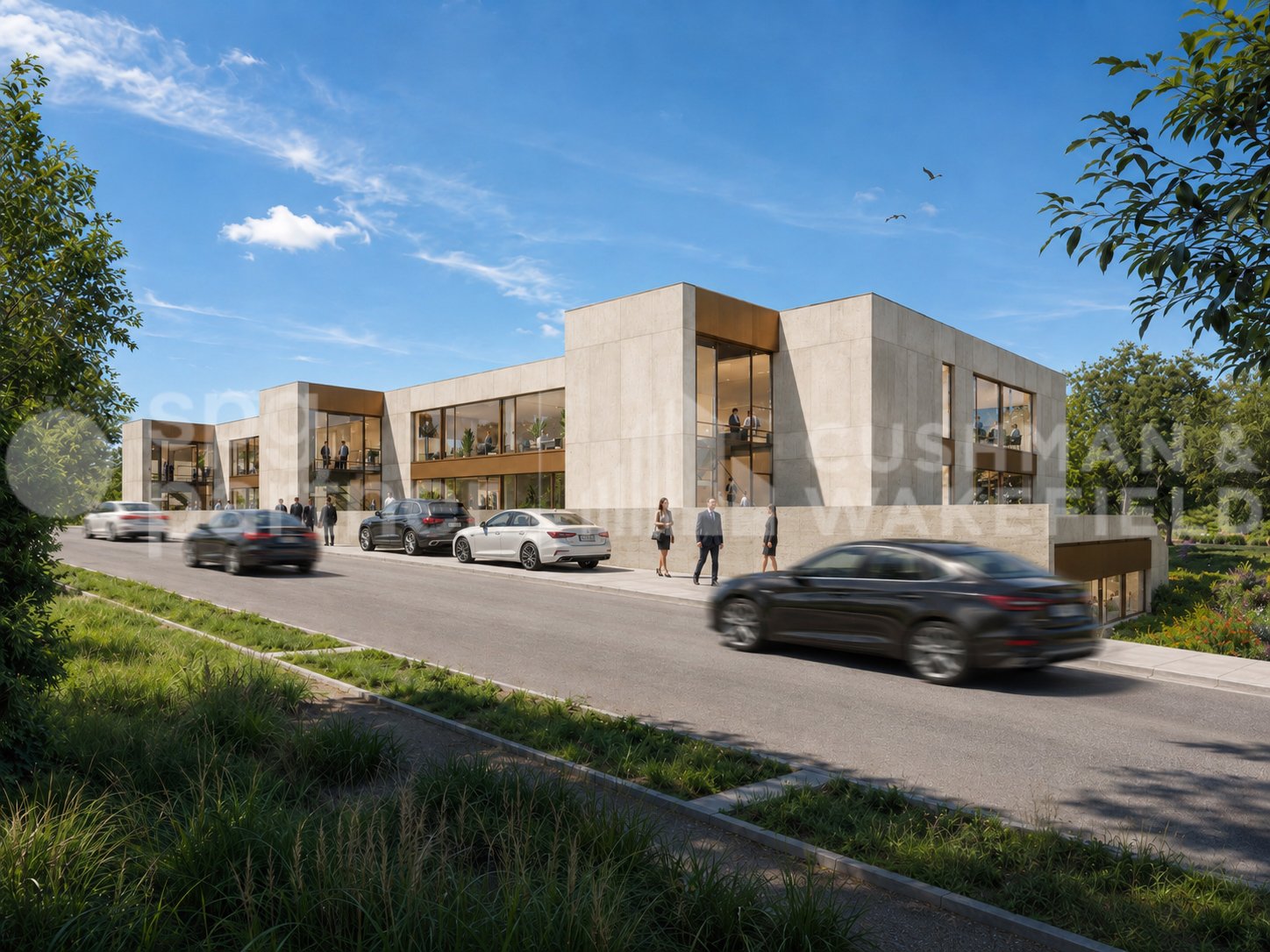 260m² office